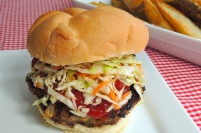 Meatloaf burger.