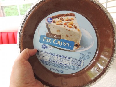 Chocolate pie crust