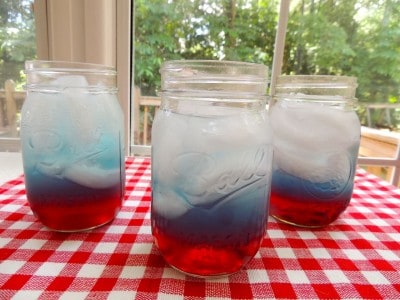 Red, White, and Blue Spritzers!