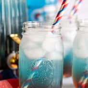 red white and blue spritzer