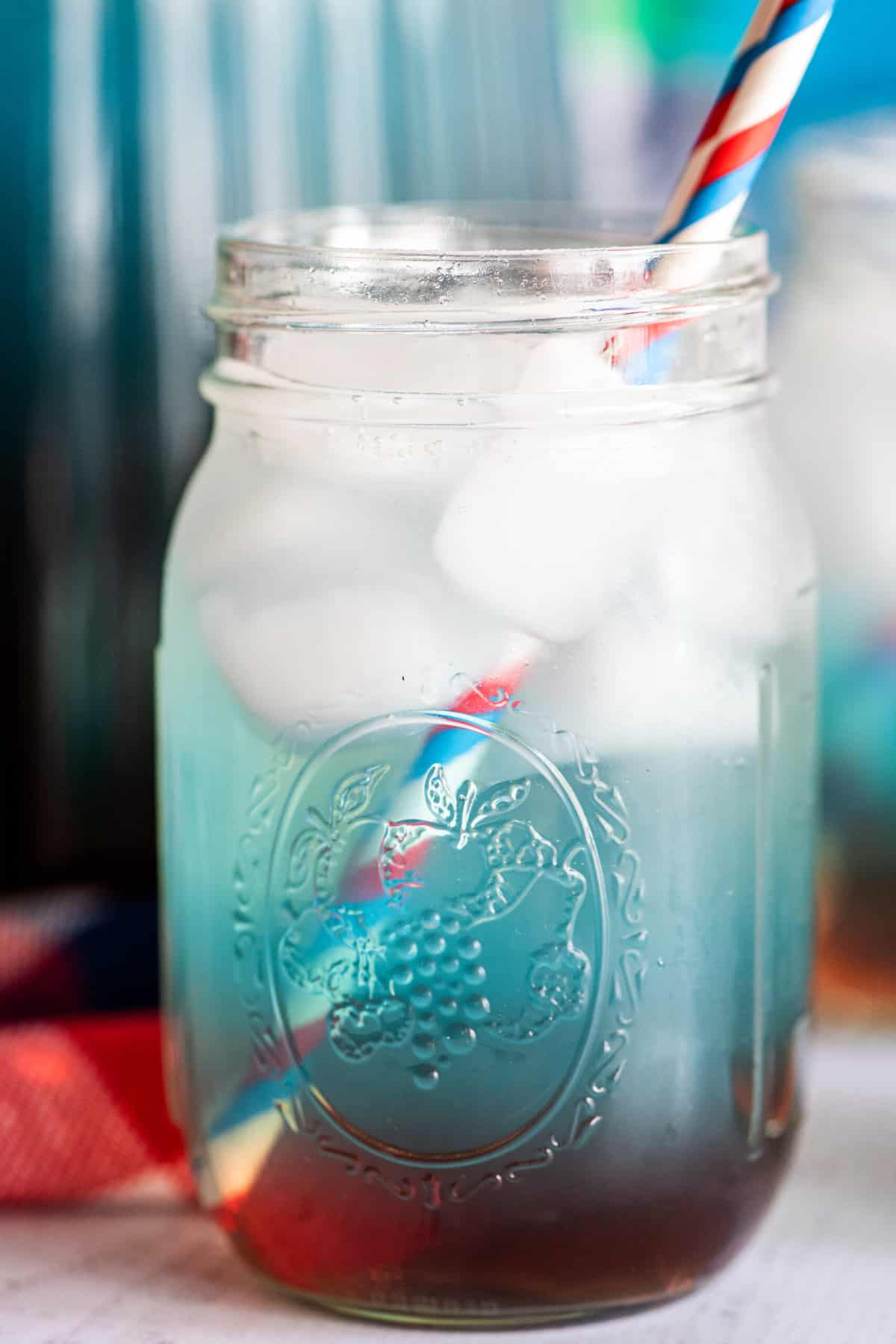 red white and blue spritzer