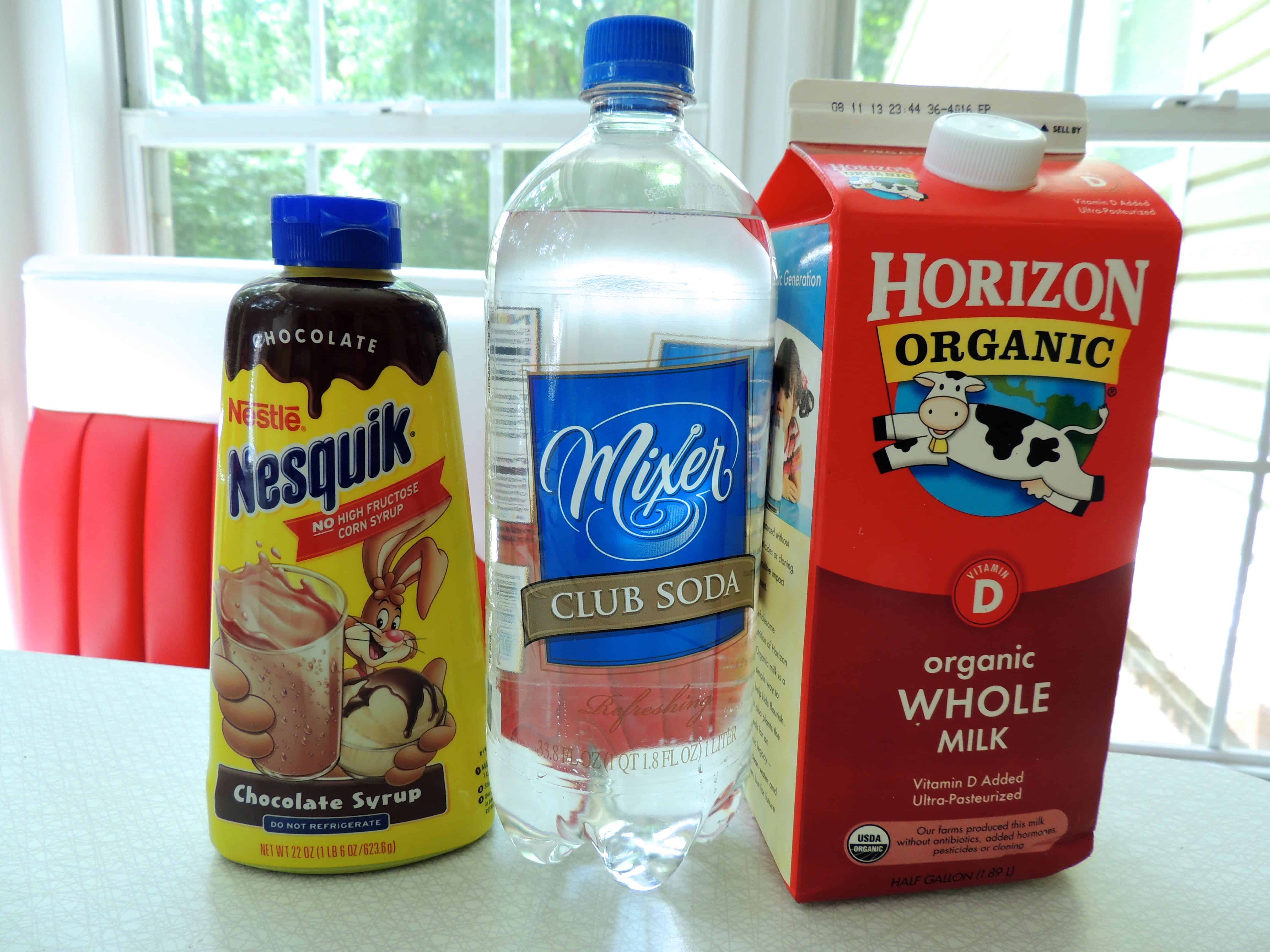 Old Fashioned Egg Cream Ingredients