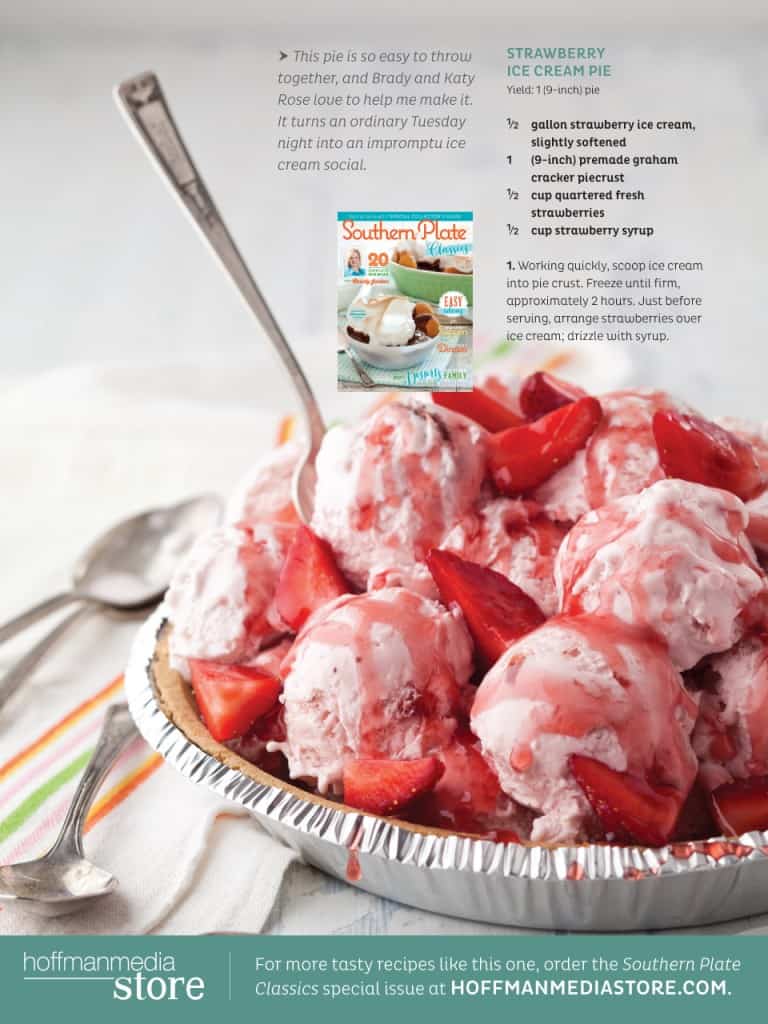 Strawberry Ice Cream Pie