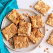 Peanut butter cheesecake cookie bars