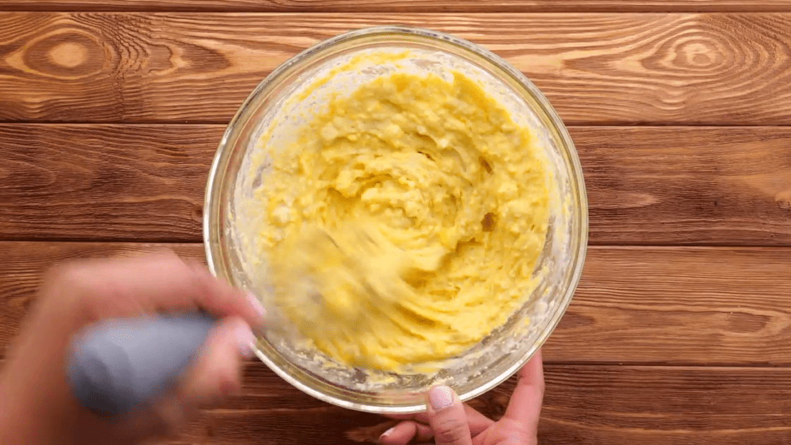 Mix corn muffin mix together.