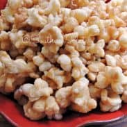 Caramel corn )ho