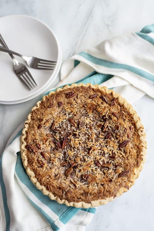 German Chocolate Pie