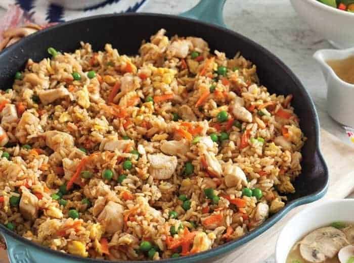 Chicken Fried Brown Rice