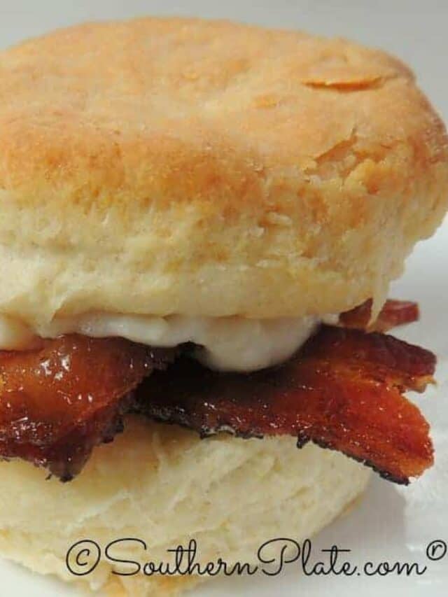 Garlic Biscuits and Bacon Gravy - Southern Plate