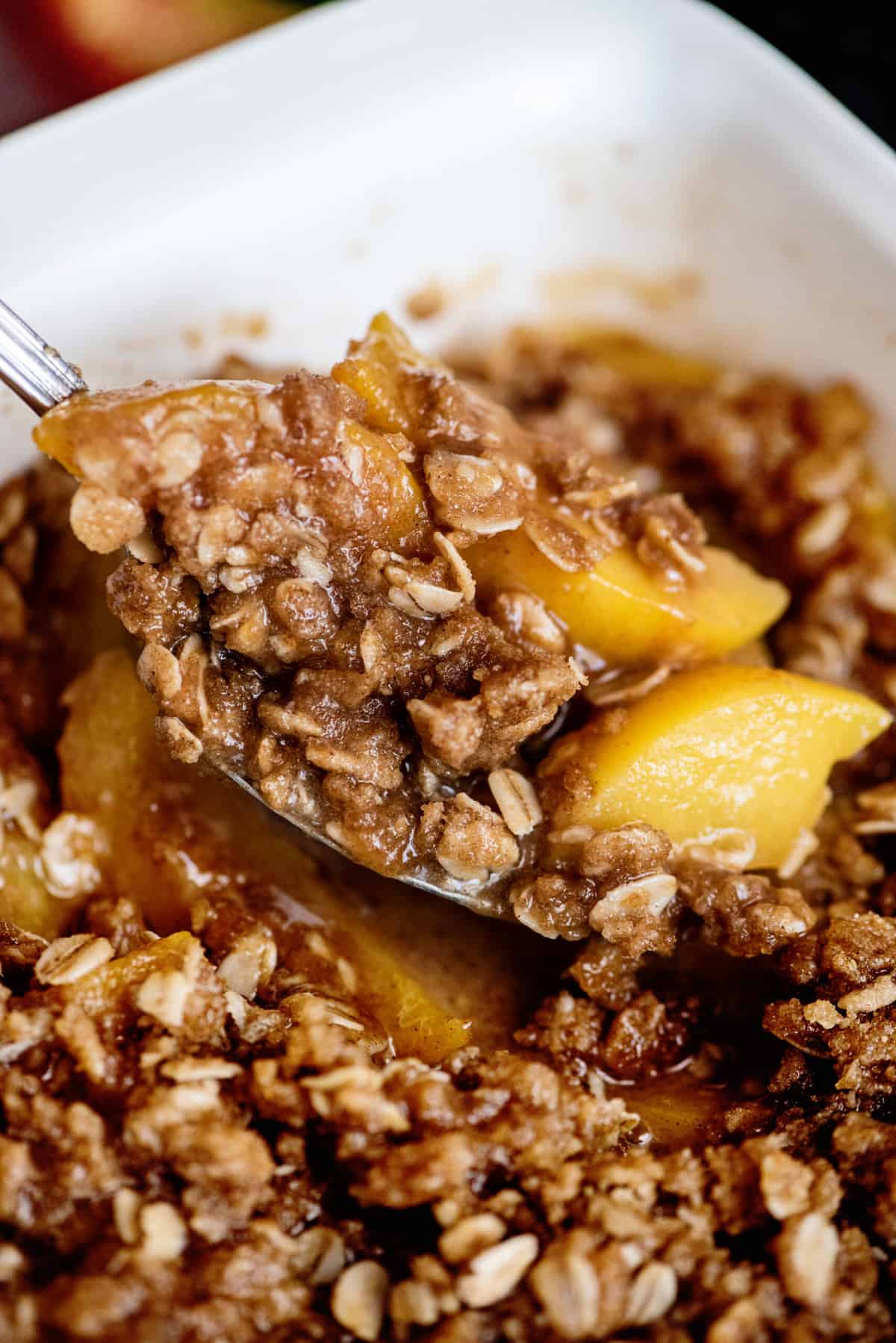 peach crisp