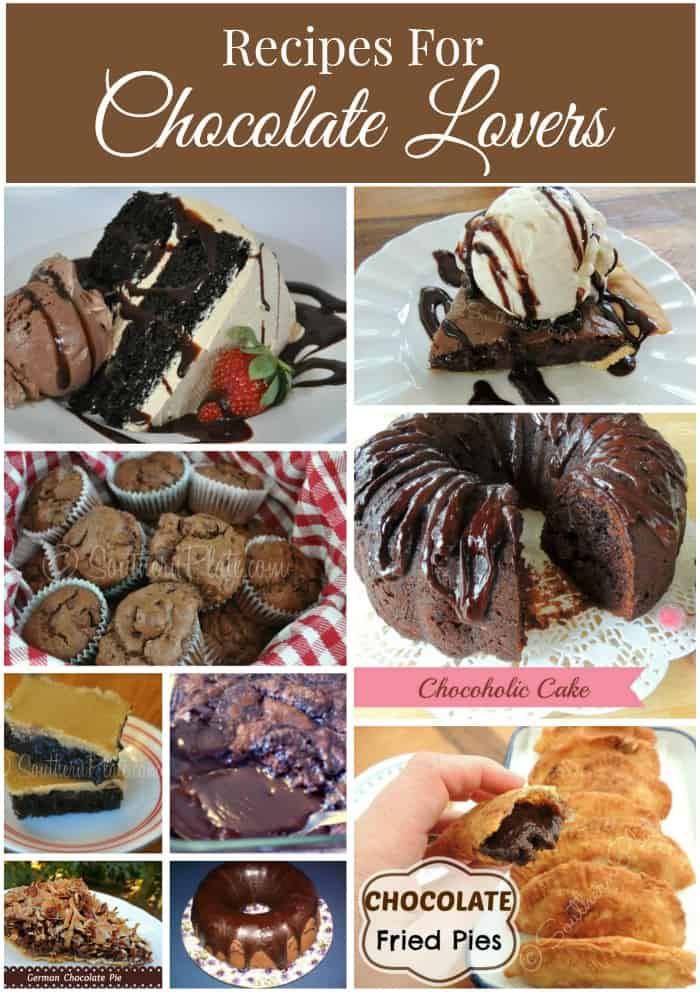 Recipes for chocolate lovers