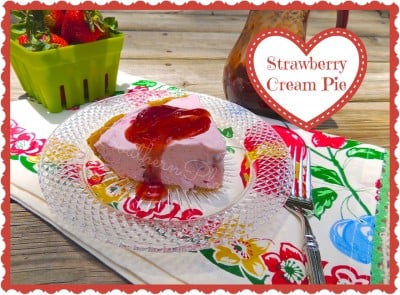 Strawberry Cream Pie