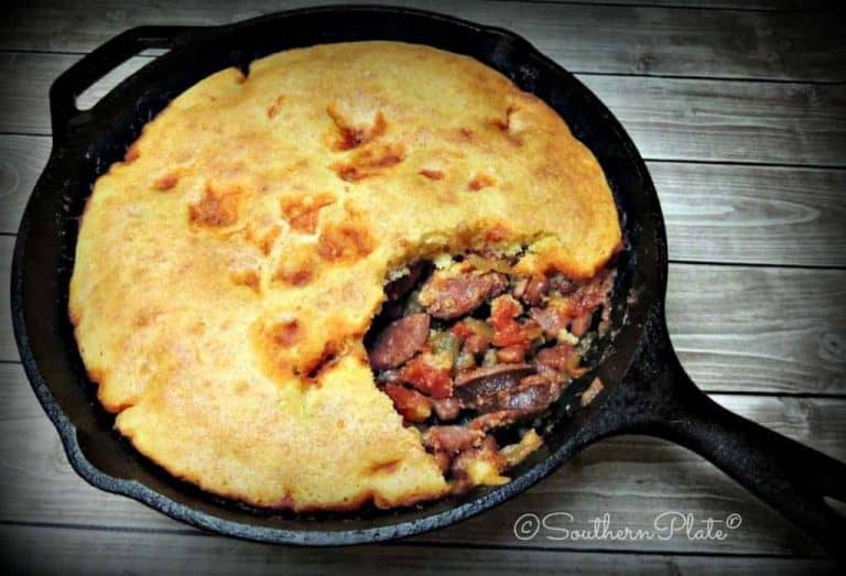 Red Beans and Cornbread - Southern Plate