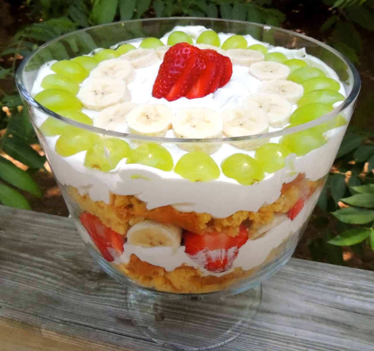 Creamy Dreamy Fruit Trifle