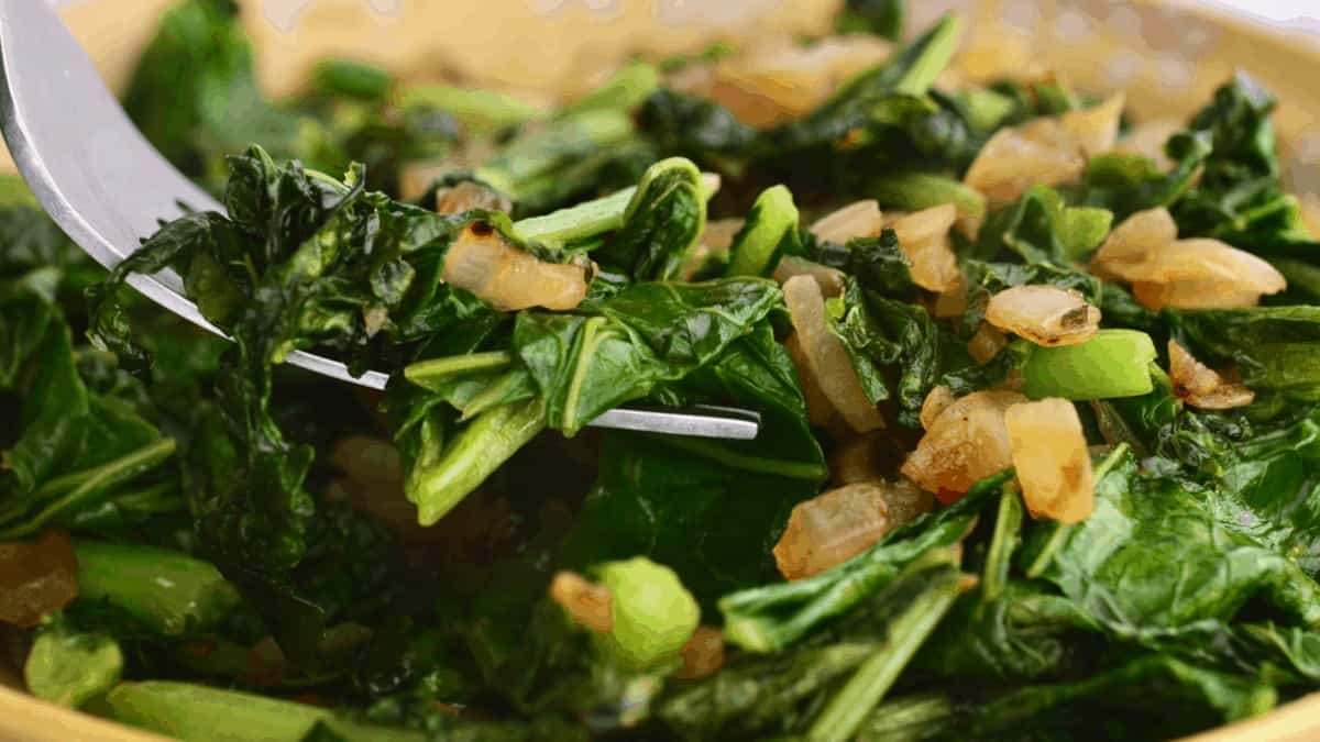 Easy Southern Mixed Greens Recipe (Collard,Turnips)