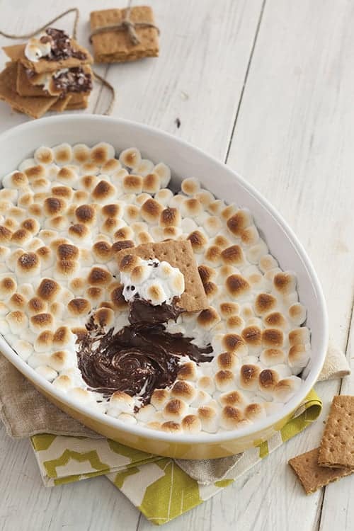 Oven baked s’mores – & how to get an autographed copy of southern casseroles!