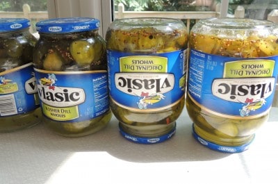 Sweet Sassy Pickles - From Store Bought Pickles! These are the best pickles I've ever had and they're SO EASY!