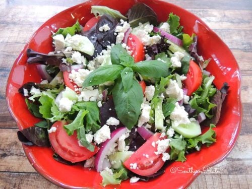 My Favorite Greek Salad - Southern Plate