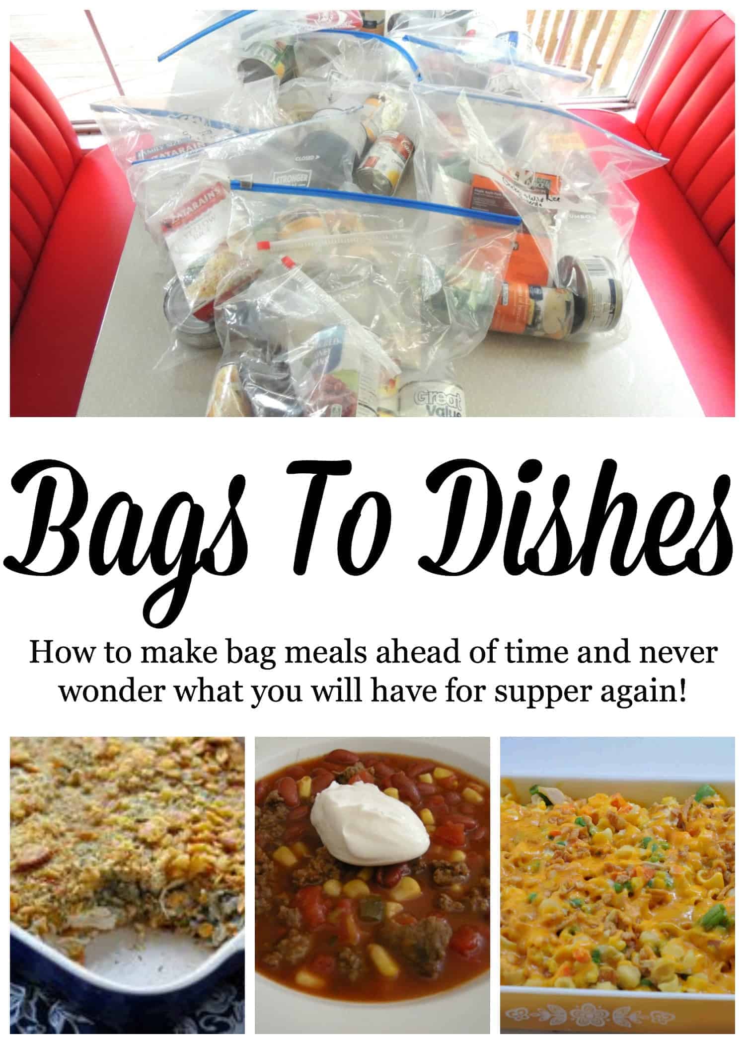 Bags To Dishes Meals