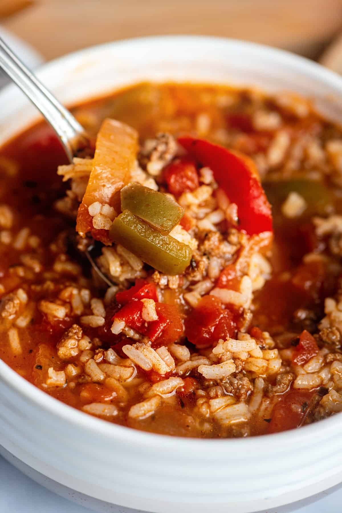 stuffed pepper soup