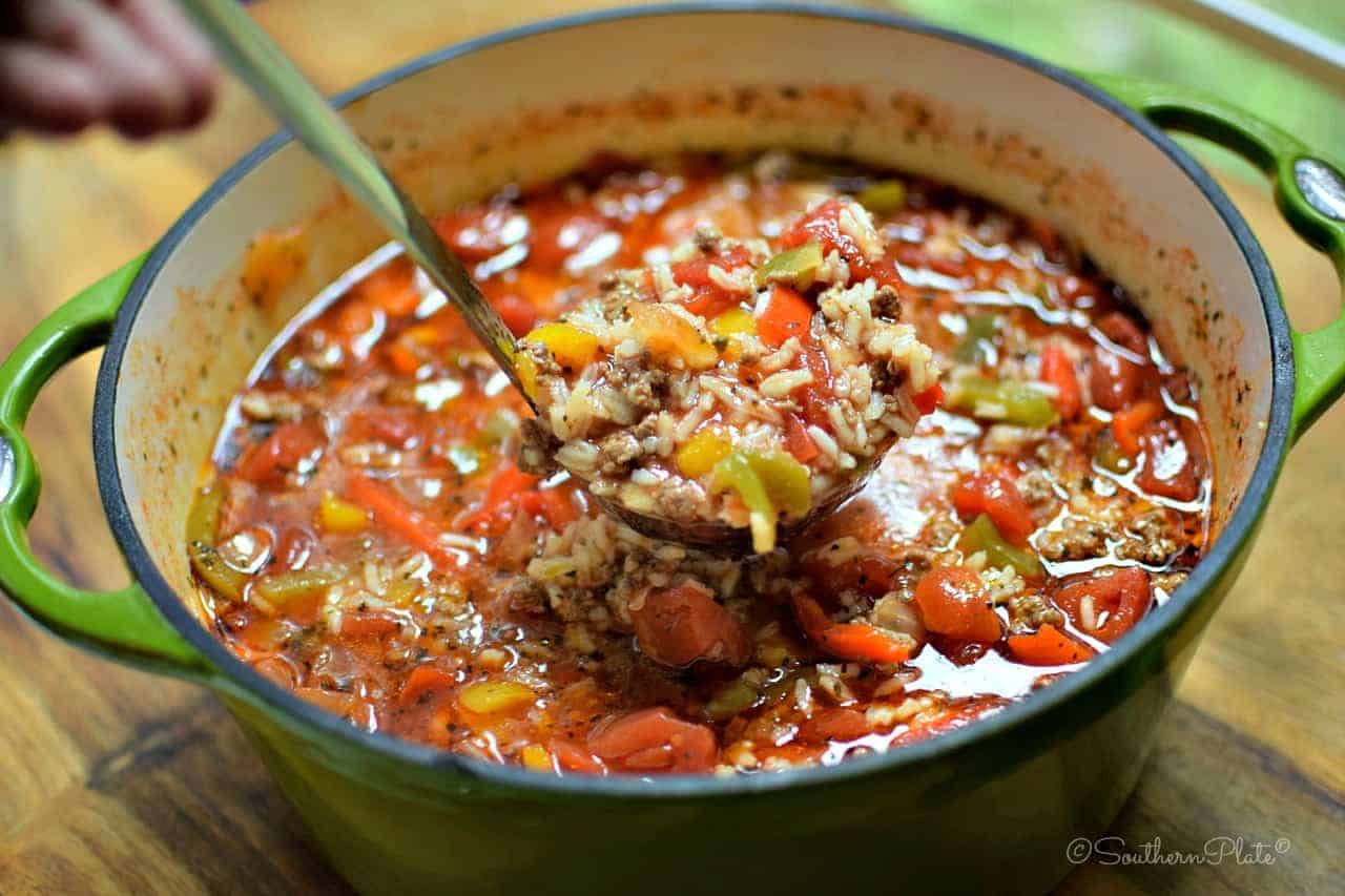 Stuffed Pepper Soup Recipe