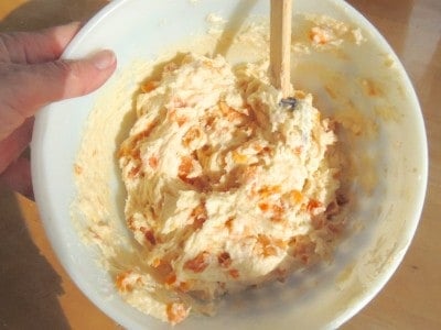 Stir to combine apricot pieces.