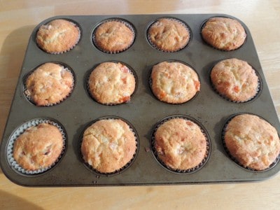 Baked Apricot Muffins