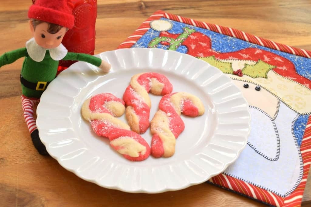Candy Cane Cookies (Elf Favorite!)