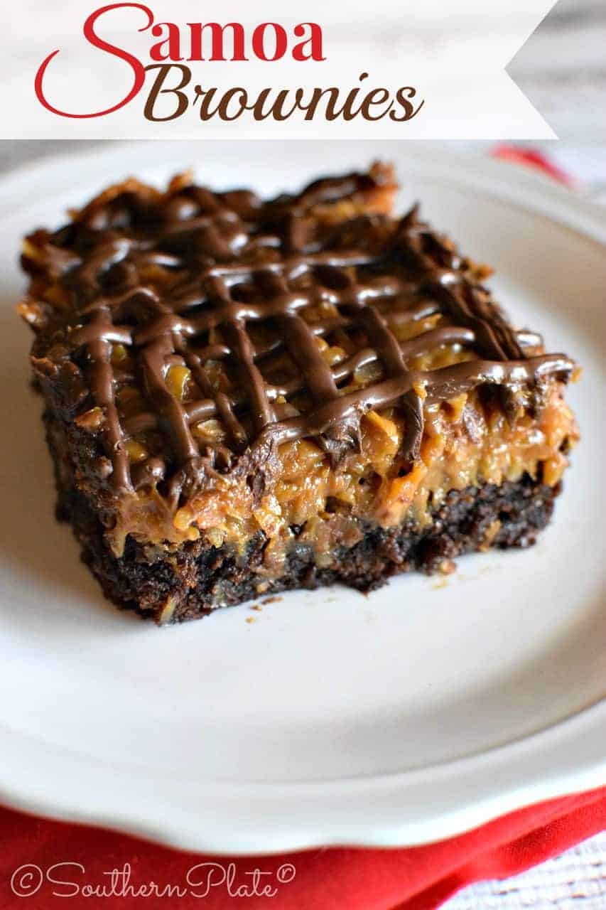 Samoa Brownies