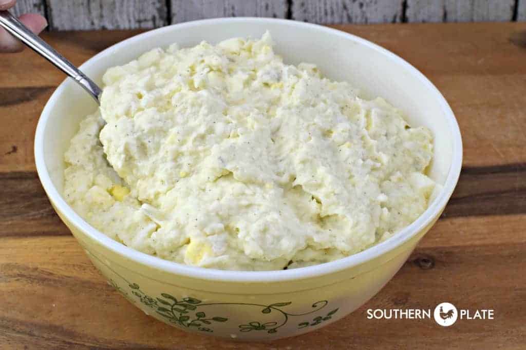 thomas bbq mashed potato salad