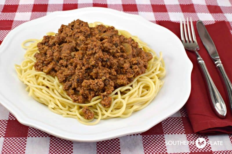 Linda's Old Fashioned Spaghetti (Crock Pot)