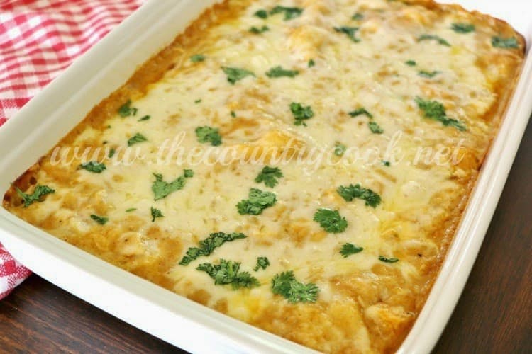 Chicken Enchilada Bake