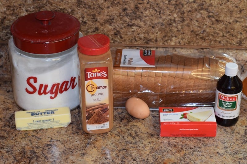 Stuffed Cinnamon Toast Sticks ingredients