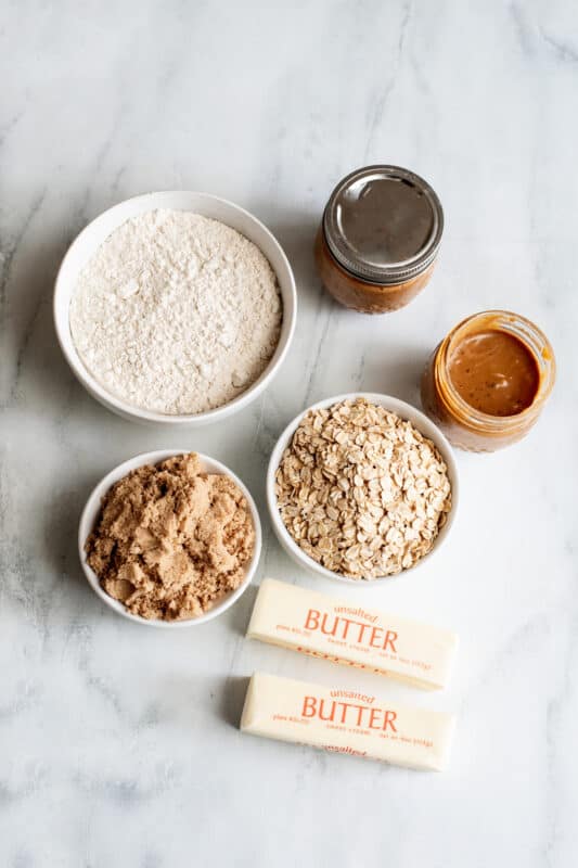 oatmeal carmelitas ingredients