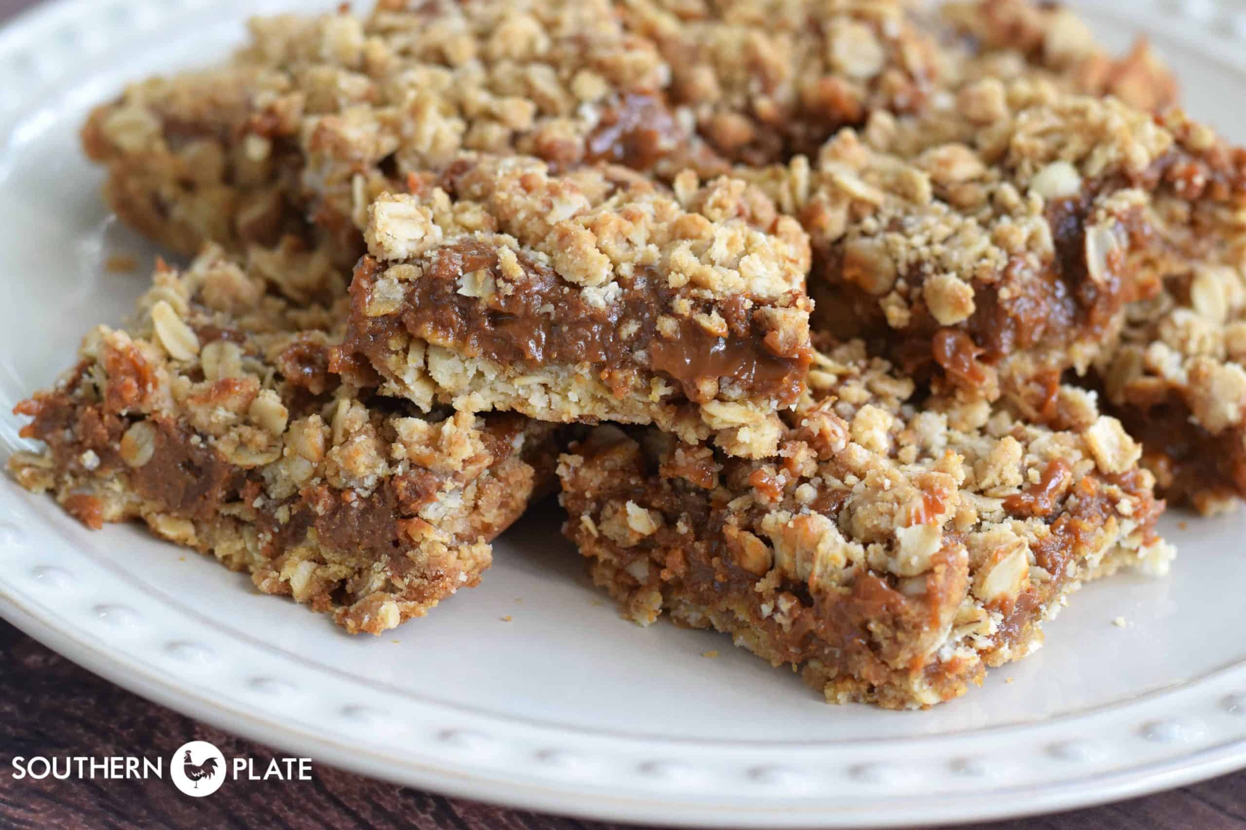 Quick & Easy Oatmeal Carmelitas