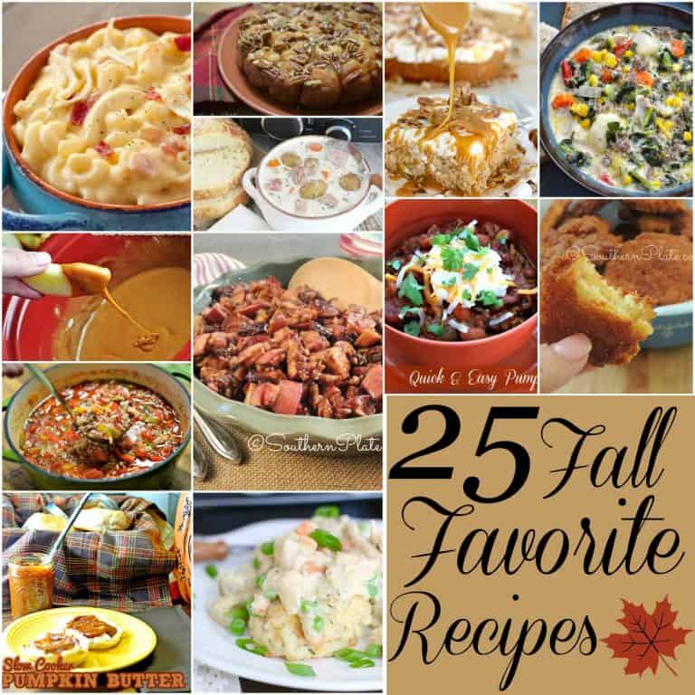 25 Favorite Fall Recipes