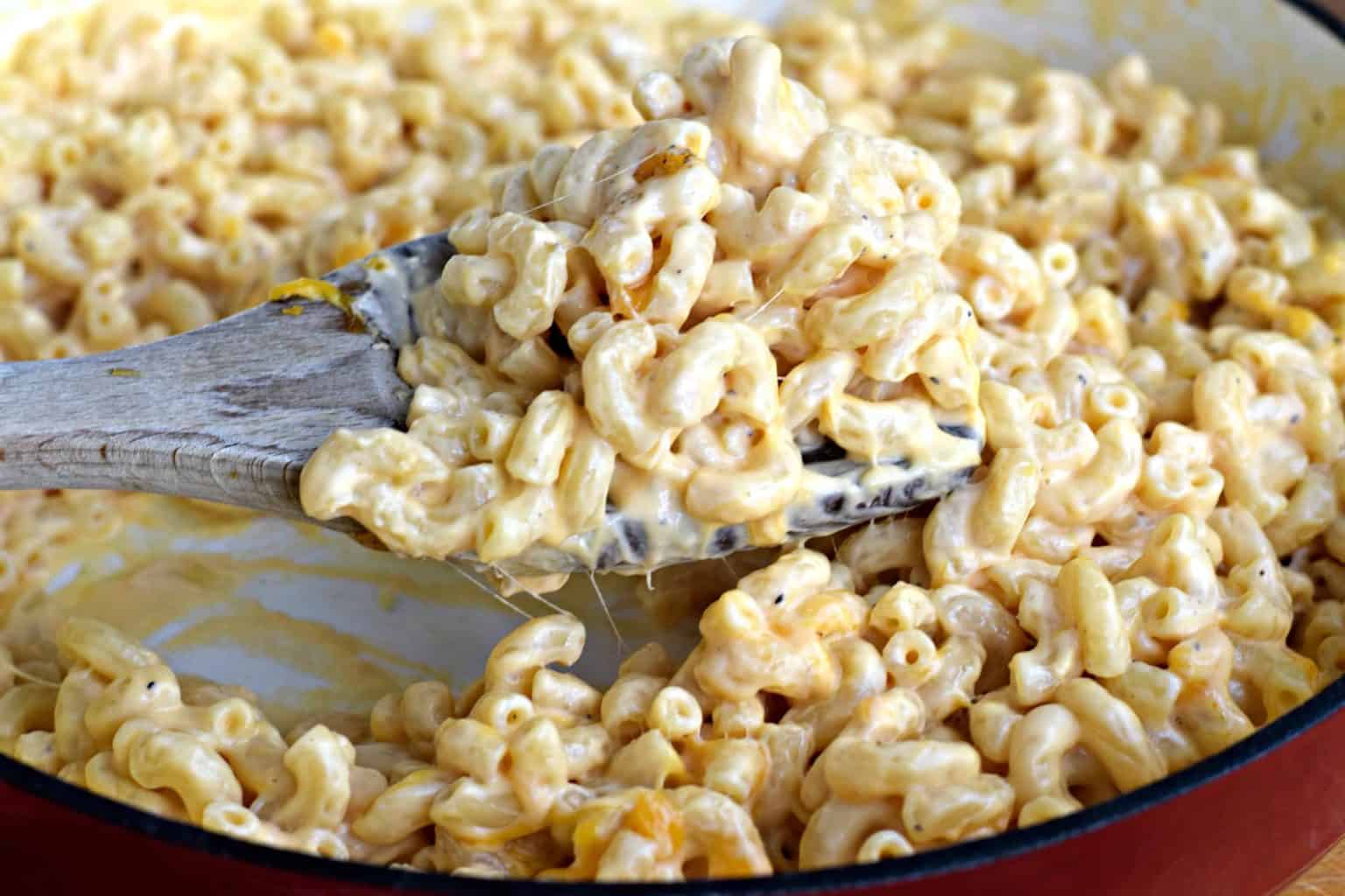 One Pot No Drain Mac & Cheese Southern Plate