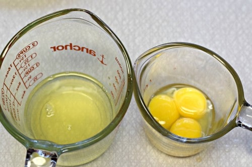 Separate eggs.
