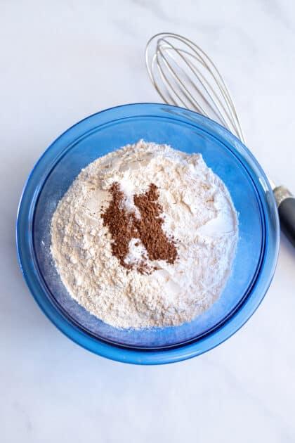 Stir together the dry ingredients.