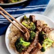 beef broccoli and rice