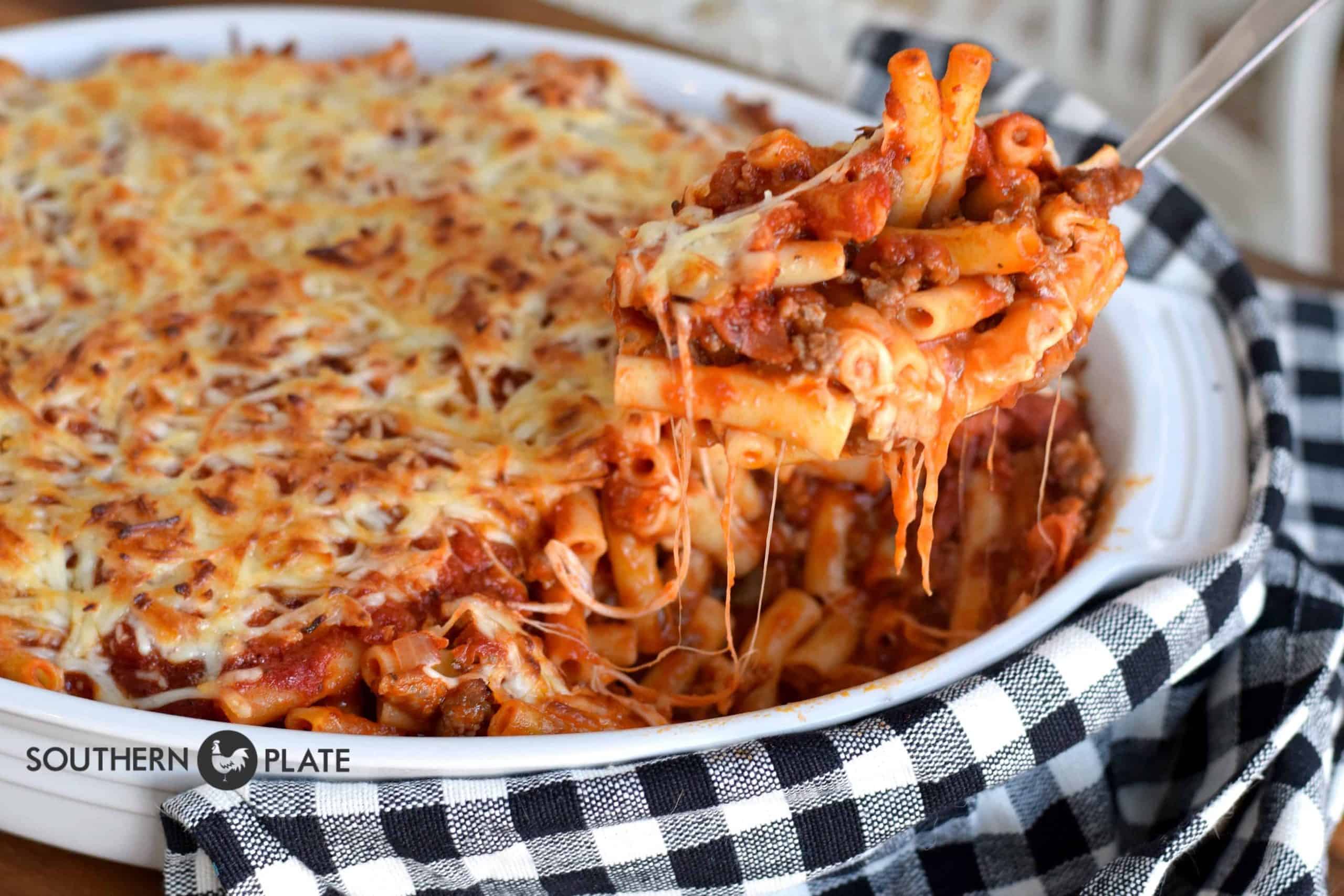 Easy Baked Ziti