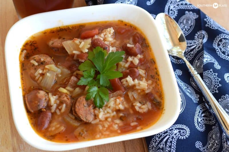 Bowl of Italian Sausage Soup