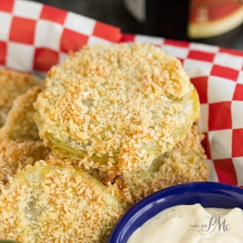 Southern summer recipes: fried green tomatoes.