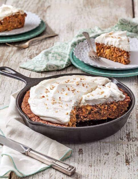 skillet carrot cake