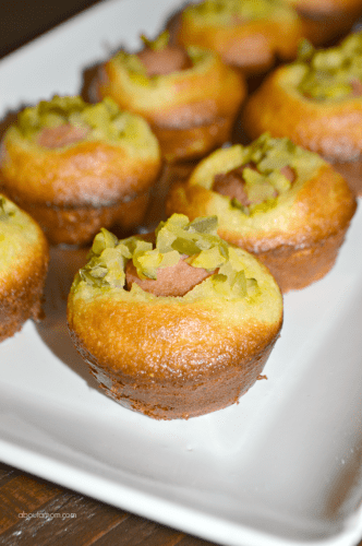 Mini-Corn-Dog-Muffins-with-Dill-Relish-Recipe