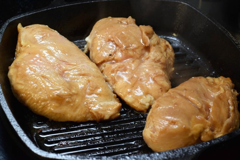 Marinated Grill Pan Chicken