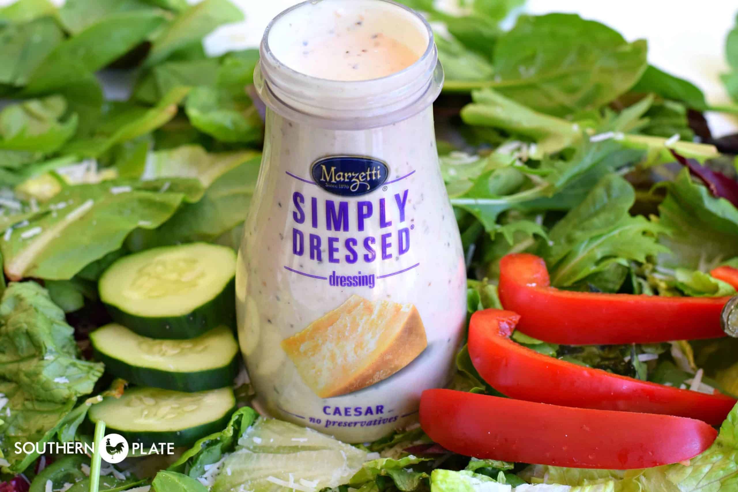 Fresh Summer Salads with Simply Dressed Dressing