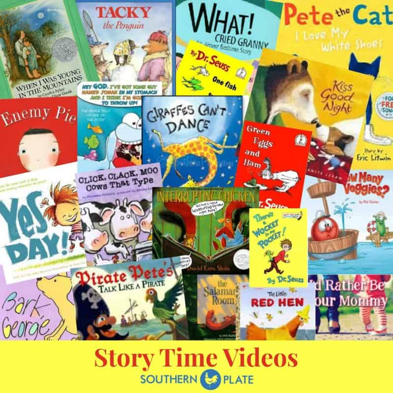 Story Time Videos Southern Plate