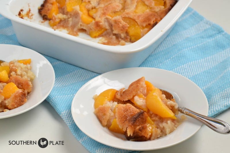 old fashioned peach cobbler (summer recipe idea)