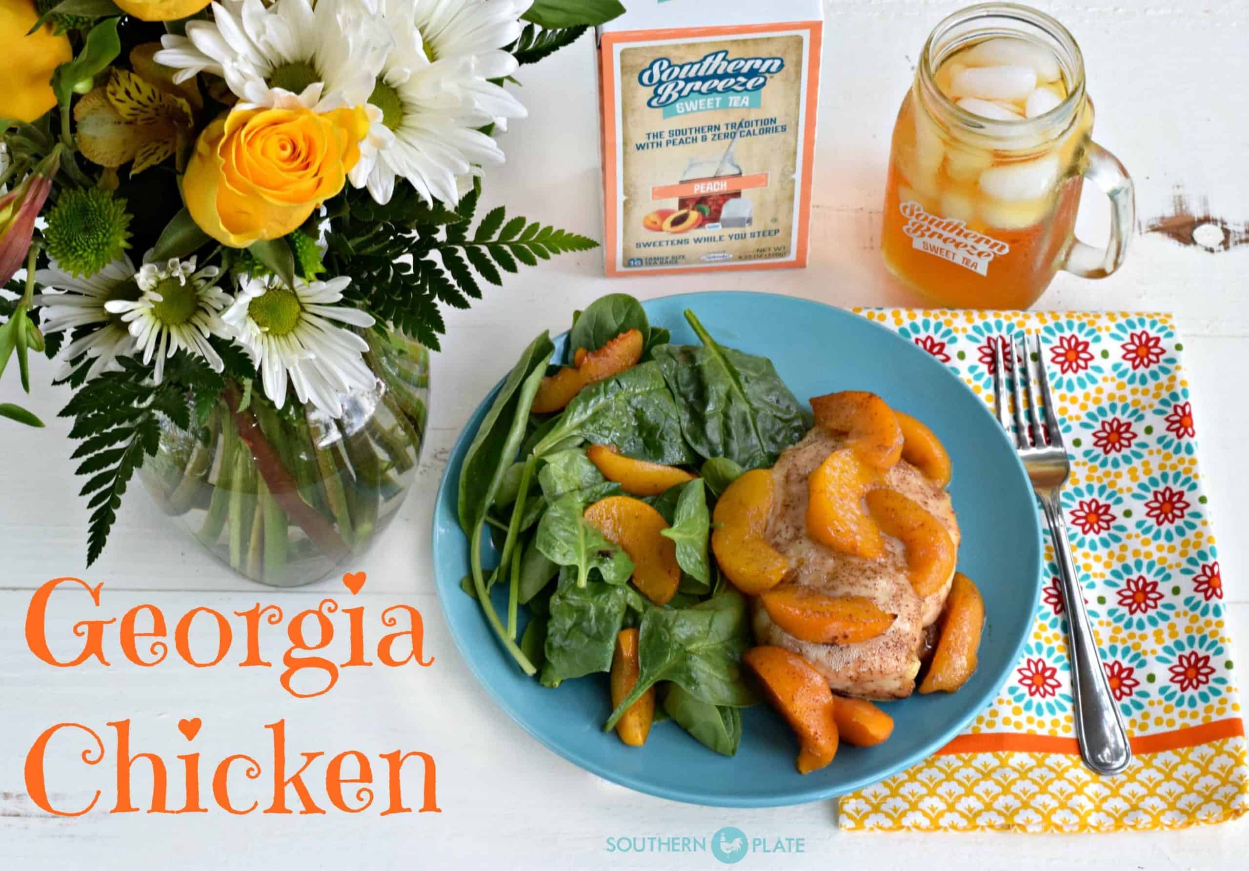 Georgia Ginger Peach Chicken